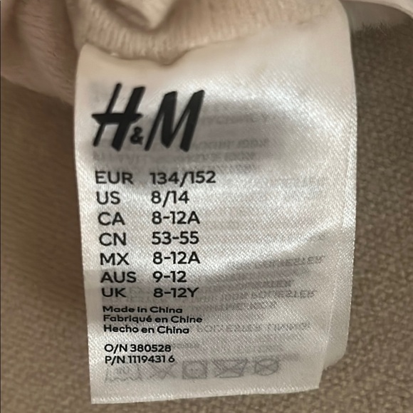 H&M Faux Fur Cream Mittens for Kids - Picture 3 of 3